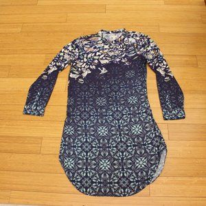 Nordstrom Hinge Bird Geometric Shift Dress